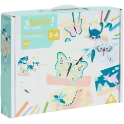 Gifi Jeux Créatifs<Activité coloriage carte magique x6