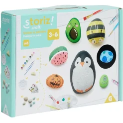 Gifi Jeux Créatifs<Activité galet à décorer x6
