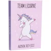 Agenda scolaire Basic Licorne 2021 2022*Gifi New