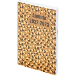 Agenda scolaire Basic Léopard 2022 2023*Gifi Hot