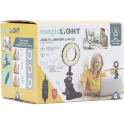 Anneau lumineux avec support pince*Gifi Online