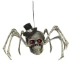 Araignée à suspendre Halloween avec tête de mort*Gifi Best