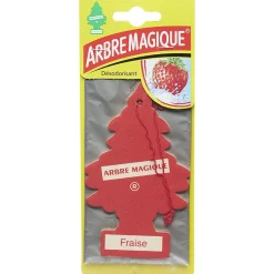Gifi Arbre magique désodorisant voiture senteur fraise