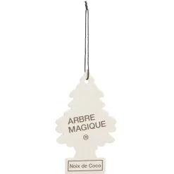 Gifi Arbre magique désodorisant voiture senteur noix de coco