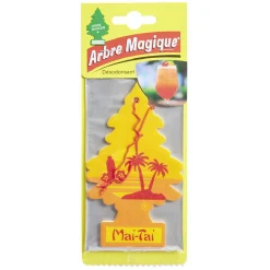 Gifi Arbre magique désodorisant voiture senteur Mai-Tai