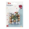 Gifi Jeux Créatifs<Baie déco houx argenté et doré x20