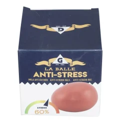 Balle anti stress rouge Ø7cm*Gifi