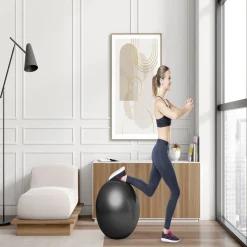 Gifi Ballon de fitness Ø65cm avec pompe manuelle