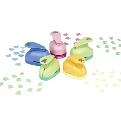 Baril Créatif perforatrices 5 pièces*Gifi