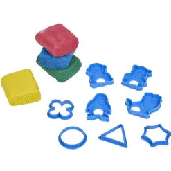 Gifi Jeux Créatifs<Baril de 4 pâtes à modeler 120g avec accessoires de moulage