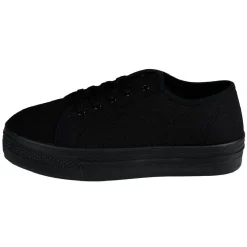 Online Gifi Baskets plateforme noire en toile pointure 39