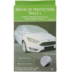 Gifi Bâche de protection voiture grise taille L