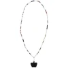 Bijou chaîne de téléphone perles en plastique multicolore L120cm*Gifi Sale