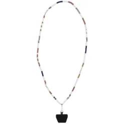Bijou chaîne de téléphone perles en plastique multicolore L120cm*Gifi Sale