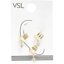 Best Gifi Bijou d'oreille anneau avec pendentif x3