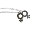 New Gifi Bijoux pendentif et chaine X2
