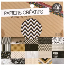 Gifi Bloc papier créatif 40 pages