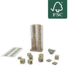 Gifi Jeux D'Imagination Et D'Imitation<Blocs Totem à empiler en bois certifié FSC®