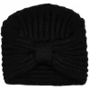 Clearance Gifi Bonnet ruban noir en acrylique