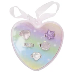 Outlet Gifi Boîte avec 5 bagues réglables enfant - 3 modèles
