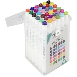 Boîte avec marqueur double pointe multicolore x36*Gifi Best