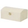 Gifi Boîte à bijoux en bois à décorer L18xl12xH8,5cm