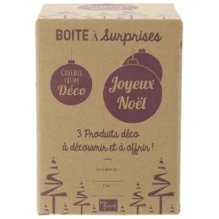 Boîte cadeau surprise déco bougie roses éternelles*Gifi New