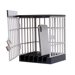 Boîte cage de prison pour smartphone*Gifi Sale