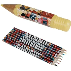 Gifi Boîte crayon avec crayon de couleur