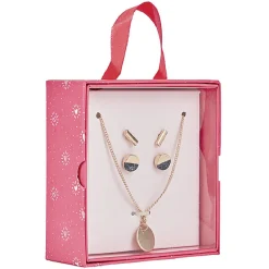 Gifi Boîte de 5 bijoux dorés assortis