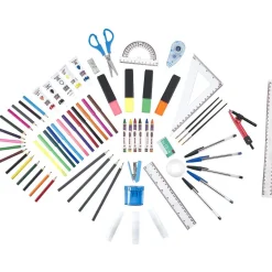Boîte de fournitures scolaires - School box 70 pièces*Gifi Online