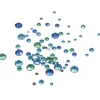 Gifi Boîte de gemmes bleues et vertes 80 g