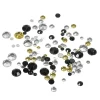 Gifi Boîte de gemmes noires et dorées 80 g