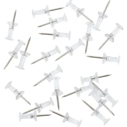 Boîte de 100 punaises transparentes*Gifi Clearance