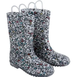 New Gifi Botte de pluie motif léopard multicolore T28/35