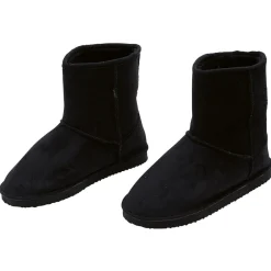 Outlet Gifi Bottine plate femme uni noir
