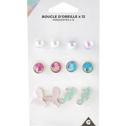 Gifi Boucles d'oreille Beach x 6