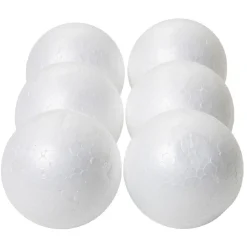 Gifi Boule de Noël blanche x6