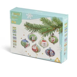 Gifi Boule de Noël origami à confectionner x6