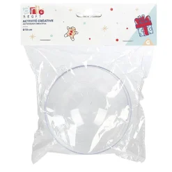 Gifi Boule de Noël transparente ouverte à garnir