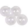 Gifi Boule de noël transparente à remplir x4