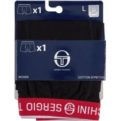 Hot Gifi Boxer noir pour homme Sergio Tacchini taille L