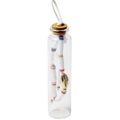 New Gifi Bracelet ajustable perle plage dans fiole en verre