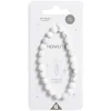 Clearance Gifi Bracelet crystal large 26 perles Howlite blanc - Stabilité