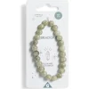 New Gifi Bracelet crystal large 26 perles labradorite vert - Équilibre