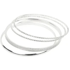 Sale Gifi Bracelet gris argenté x4