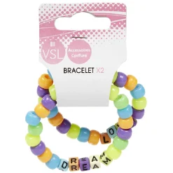Clearance Gifi Bracelet multicolore x2
