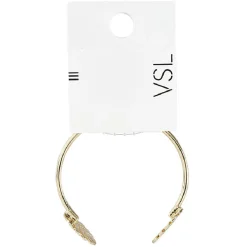 Online Gifi Bracelet rigide feuille palmier
