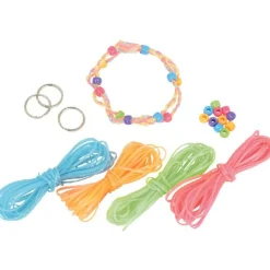Bracelets scoubidous phosphorescents*Gifi