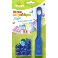 Gifi Jeux De Société Et Éducatifs<Bâton magnétique + 100 pions loto en plastique
